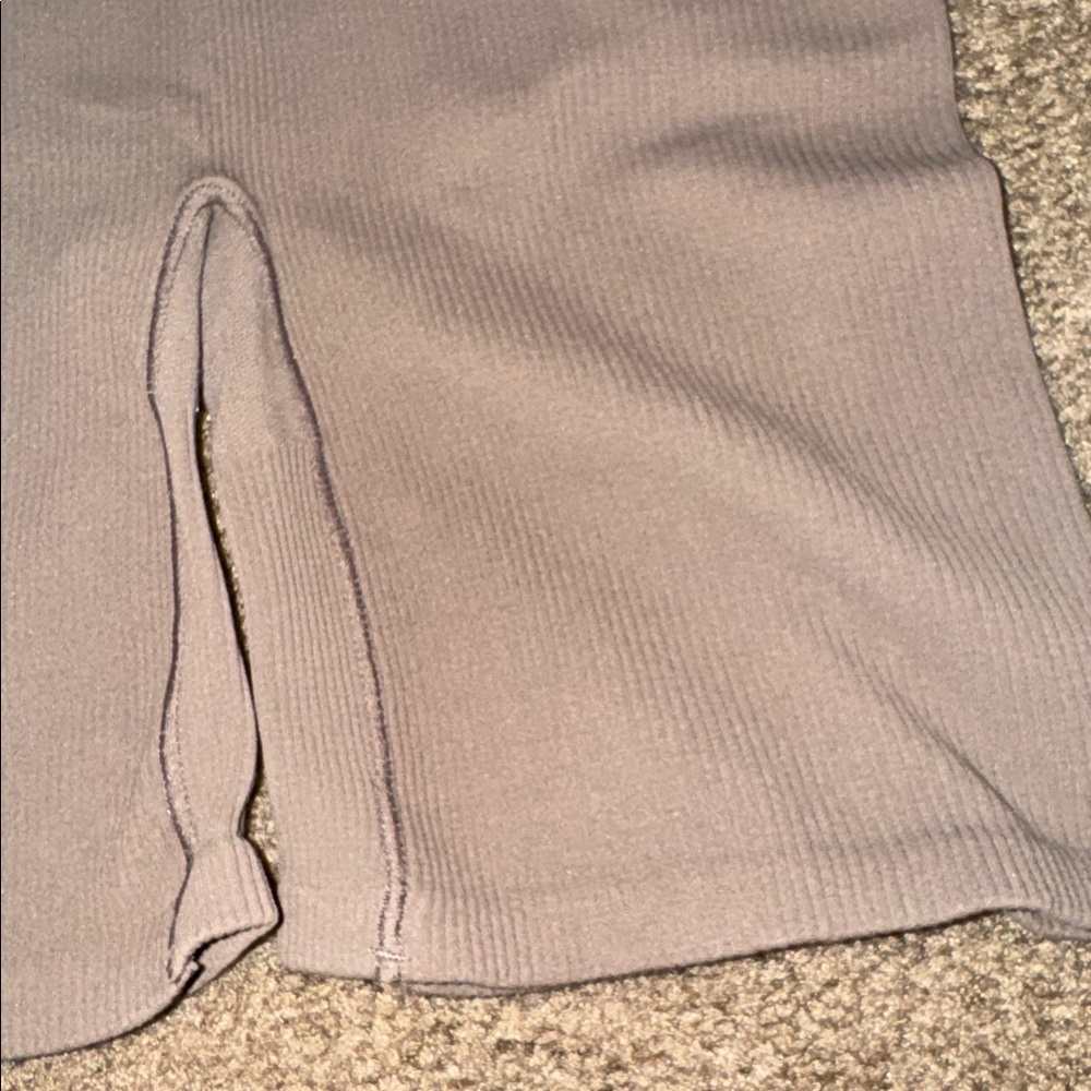 SPANX taupe ribbed bodysuit - Picture 2 of 6